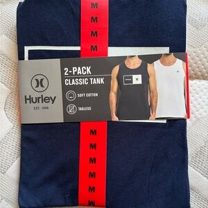 Hurley Men's Tank Top Set - White and Black
